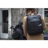 Exacompta 17637E Zaino per laptop in pelle nera idrorepellente 17 pollici Exactive