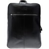 Exacompta 17637E Zaino per laptop in pelle nera idrorepellente 17 pollici Exactive
