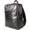 Exacompta 17637E Zaino per laptop in pelle nera idrorepellente 17 pollici Exactive