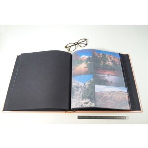 Exacompta Album fotografico Aquarel 29x32 cm 60 pagine nere
