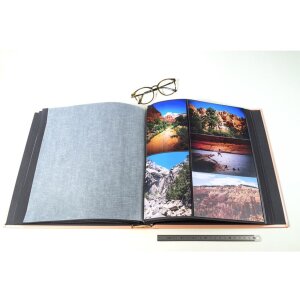 Exacompta Album fotografico Aquarel 29x32 cm 60 pagine nere
