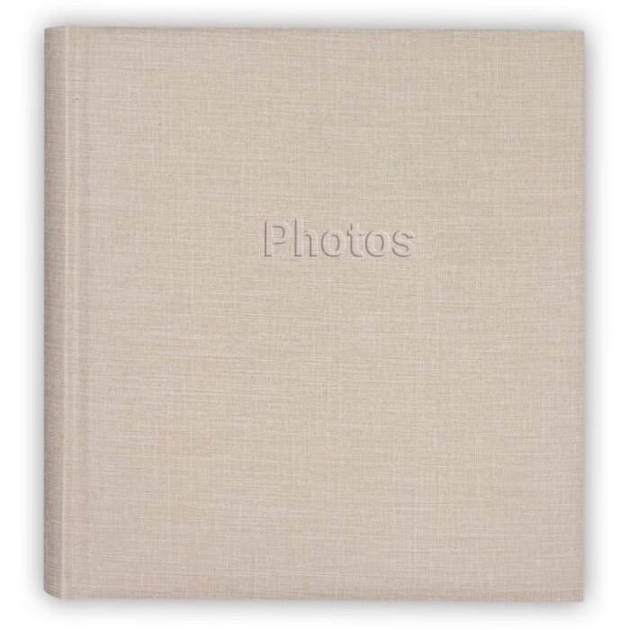 ZEP Album fotografico in lino Olanda 29x31 cm crema 60 pagine bianche