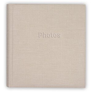 ZEP Album fotografico in lino Olanda 29x31 cm crema 60...