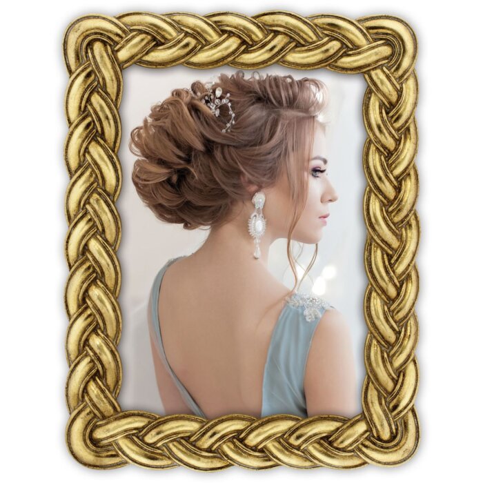 Cornice barocca Lier 13x18 cm oro