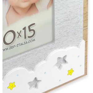Cornice per bambini Ilaria 10x15 cm blu