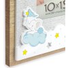 Cornice per bambini Ilaria 10x15 cm blu