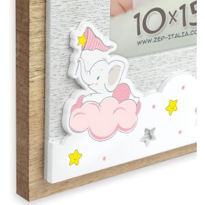ZEP Baby Frame Ilaria 10x15 cm rosa