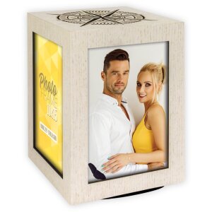 Cubo fotografico rotante Harry 4 foto 10x15 cm