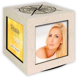 Cubo fotografico rotante Harry 4 foto 10x10 cm