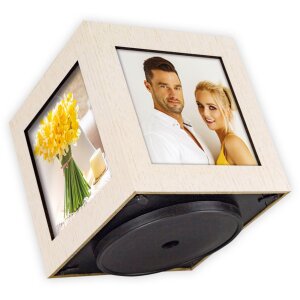 Cubo fotografico rotante Harry 4 foto 10x10 cm