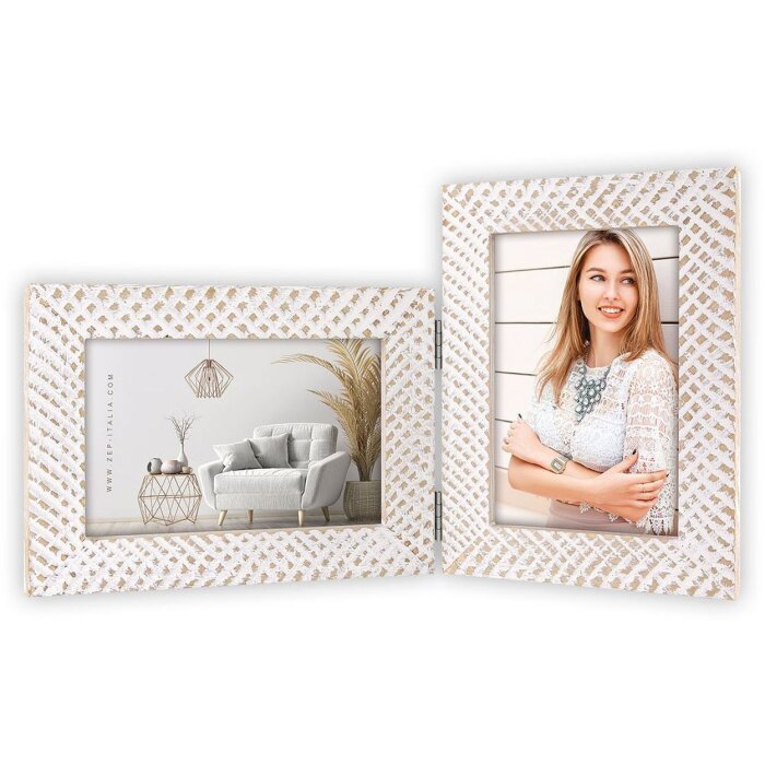 Jules Cornice doppia 2 foto 15x20 cm