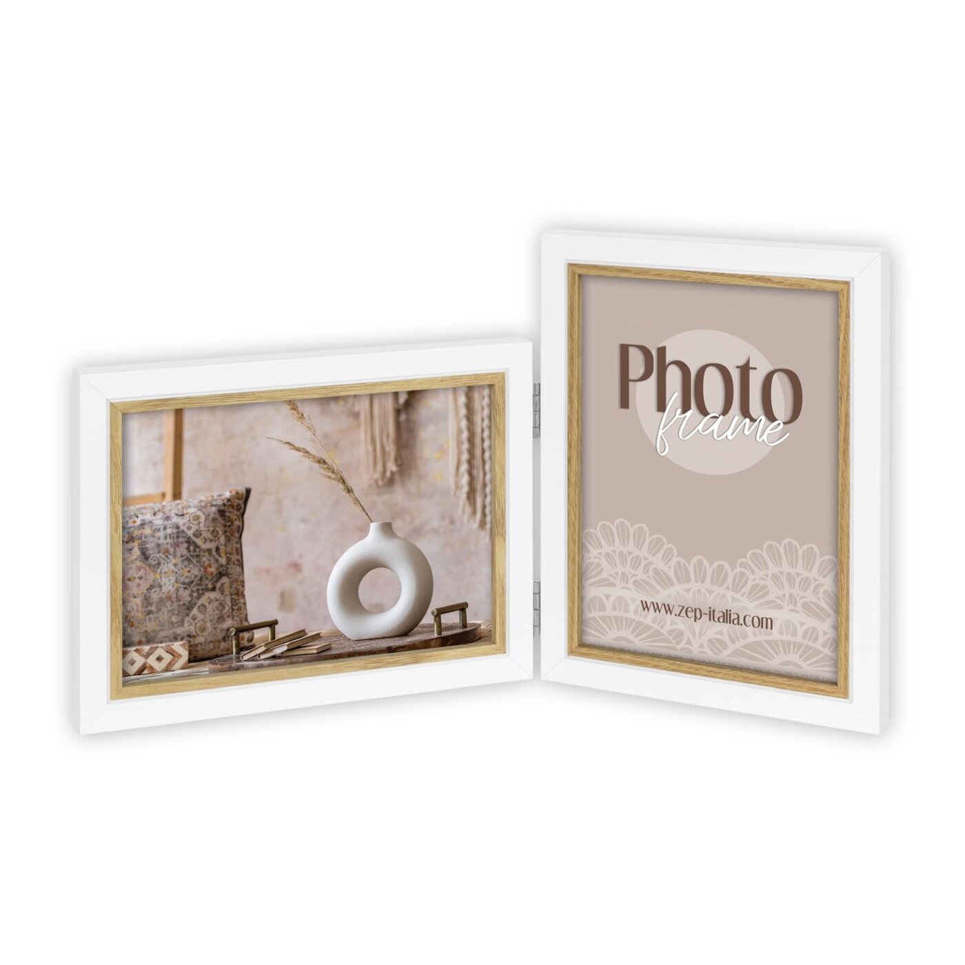 Cornice Foto 10x15 Cm In Vetro - Argento, Per Foto Di Famiglia E Matrimoni, Idea Regalo Elegante