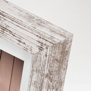 ZEP Cornice di legno Nelson 13x13 cm bianco antico