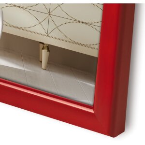 Cornice in legno Aosta 15x20 cm rosso