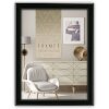 Cornice in legno Aosta 30x45 cm nero