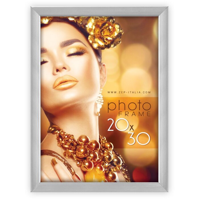 Cornice per foto Galles 20x30 cm argento