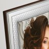 Cornice Trevi lucida 9x13 cm argento