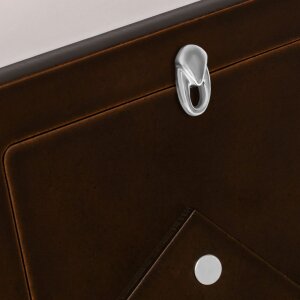 Cornice lucida Positano 20x25 cm argento