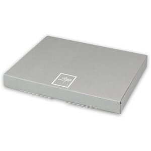 Cornice lucida Positano 20x25 cm argento