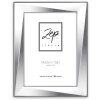 Cornice lucida Positano 20x25 cm argento