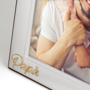 Cornice per foto Giorgio 10x15 cm argento lucido