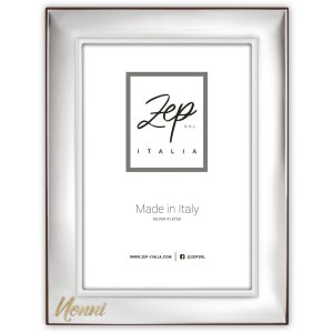 Cornice per foto Pietro 10x15 cm argento lucido