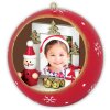 Palla di Natale Jarvis per foto 3,5x4,5 cm