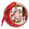Palla di Natale Jarvis per foto 3,5x4,5 cm