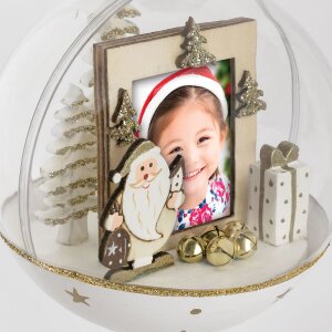 ZEP Palla di Natale Aland Photo 3,5x4,5 cm