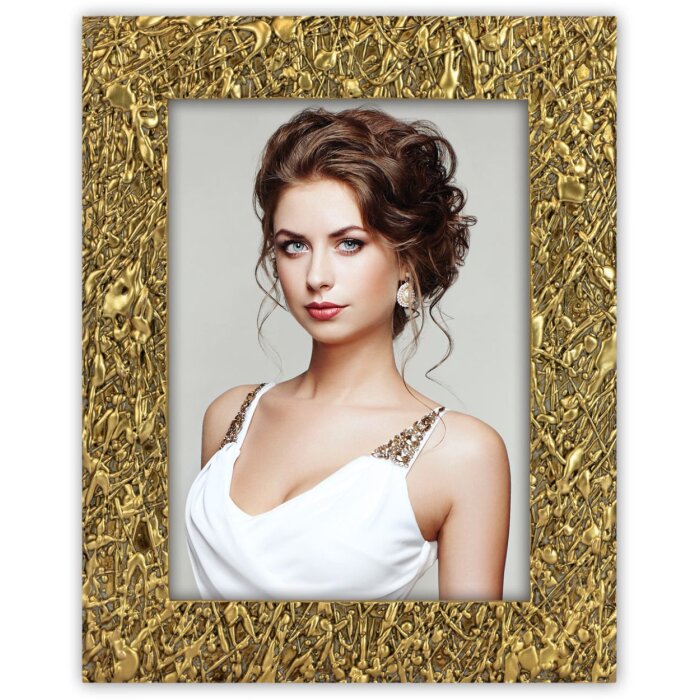 Cornice portafoto Hasle 10x15 cm e 13x18 cm oro