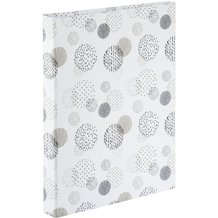 Hama Album a spirale Graphic Dots 19x24,5 cm 40 pagine bianche