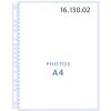 Henzo 10 tasche portafoto DIN A4 fogli bianchi da inserire