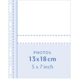 Henzo Photo Bags 4 foto 13x18 cm bianco confezione da 10...