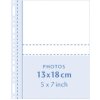 Henzo Photo Bags 4 foto 13x18 cm bianco confezione da 10 fogli