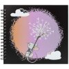 Panodia Album a spirale Souris 23,2x27,5 cm 60 pagine bianche