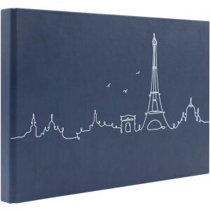 Album fotografico Panodia Lineart Paris blu 34x23 cm 60...