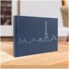 Album fotografico Panodia Lineart Paris blu 34x23 cm 60 pagine nere