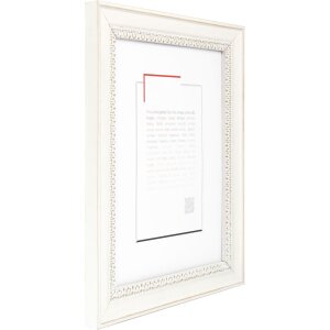Cornice in legno Alma 13x18 cm bianco