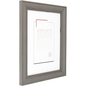 Cornice di legno Alma 13x18 cm grigio