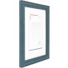 Cornice di legno Ceanothe Belle-Ile 18x24 cm blu