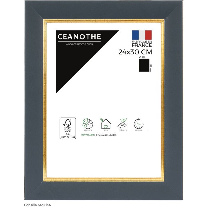 Cornice Ceanothe Ade 24x30 cm blu