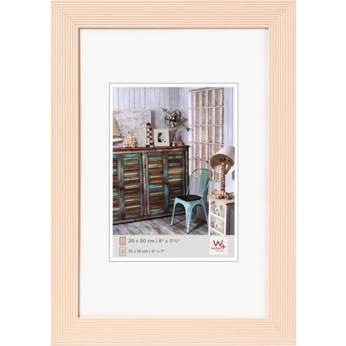 Cornice di legno Grado - 40x50 cm - crema