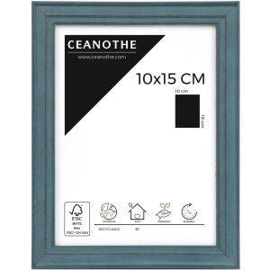 Cornice in legno Ceanothe Belle-Ile da 10x15 cm a 50x70 cm