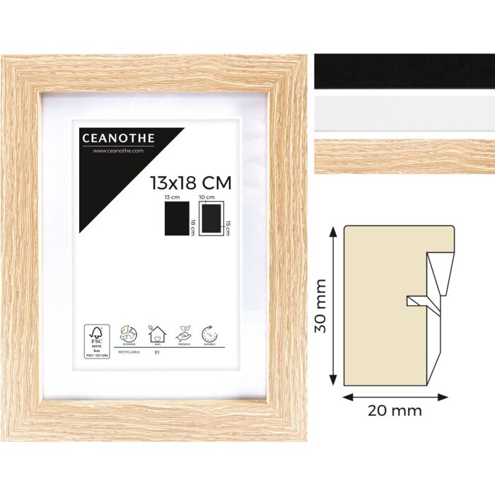 Cornice Ceanothe Oslo con Passepartout