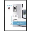 Telaio antincendio Nielsen C2 struttura nero opaco 50x70 cm