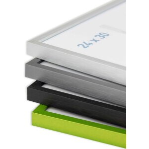 Cornice antincendio Nielsen C2 struttura argento opaco 50x70 cm