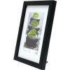 Cornice in legno Deknudt S43AK2 nero 21x29,7 cm cornice per certificati A4