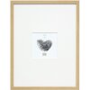 Cornice in legno Deknudt S44CH1 rovere 30x40 cm con passe-partout 13x13 cm