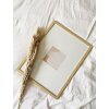 Cornice in legno Deknudt S44CH1 rovere 30x40 cm con passe-partout 13x13 cm