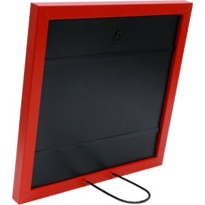 Deknudt Cornice natalizia in legno S45SK4E2 rosso 10x15 cm